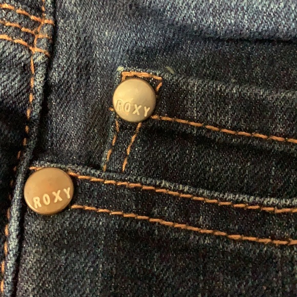 Roxy bootcut flare jeans 7/28 dark wash - Picture 12 of 12